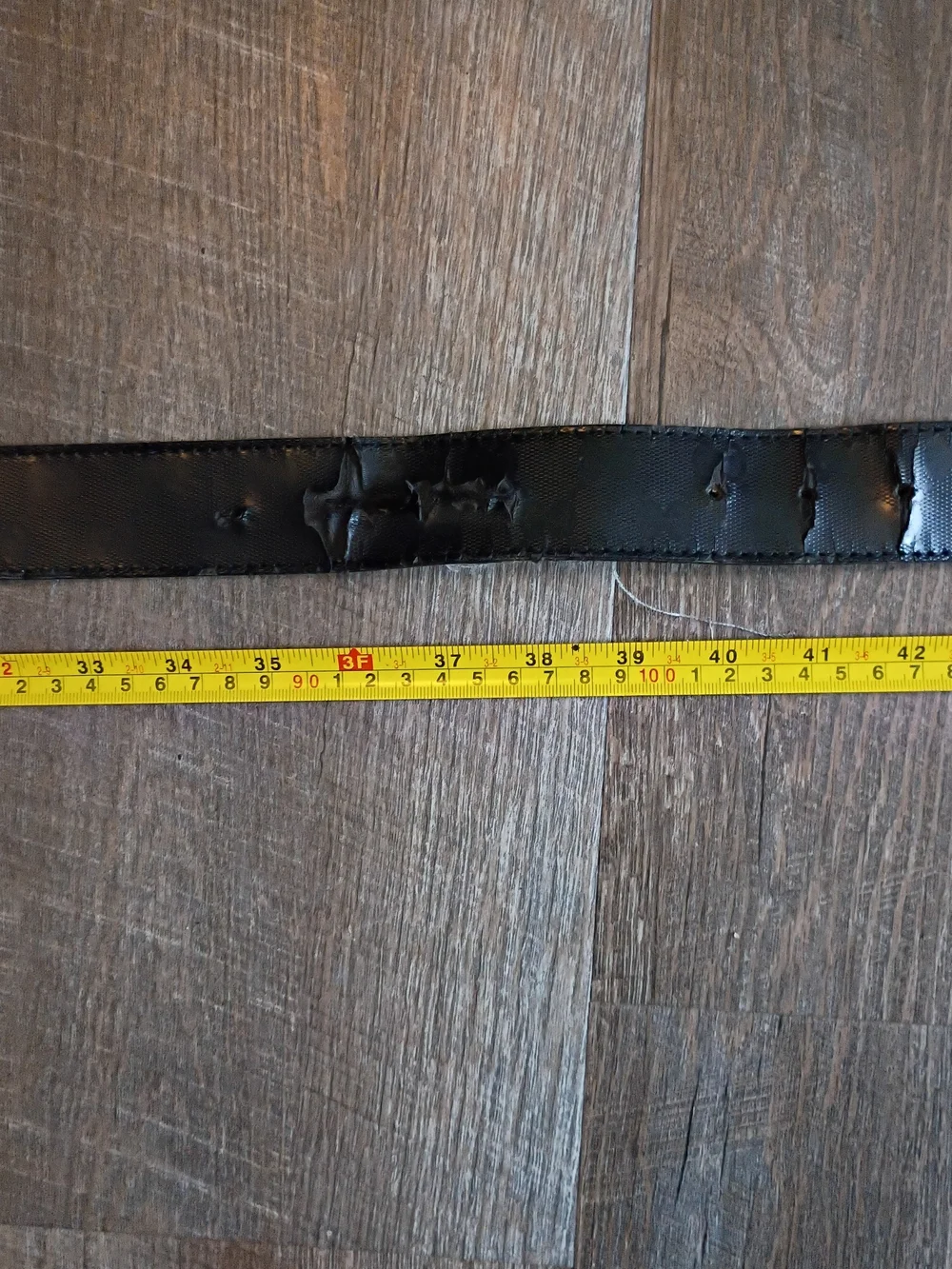 Gucci Black GG Monogram Belt Buckle
